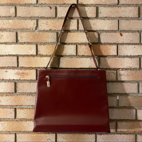 Moschino Handbags - Y2K Moschino Peace Love Moschino Leather Bag